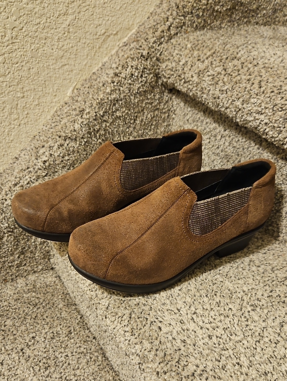 Abeo Brown Slip-On Women's Mules